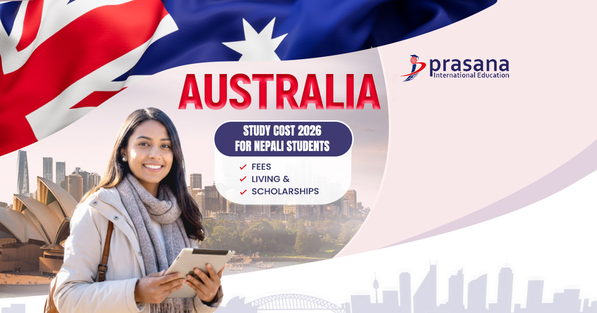 Australia Study Cost 2026 for Nepalese Students: Fees, Living, and Scholarships 